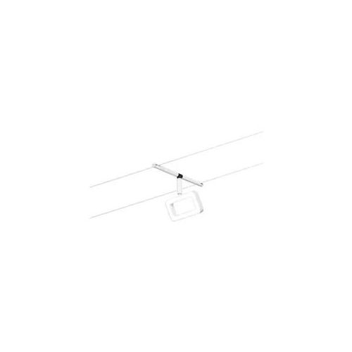 Paulmann Seilsystem Frame Einzelspot, Deckenlampe & Leuchtmittel, Warmweiß, Erweiterung, Weiß Chrom