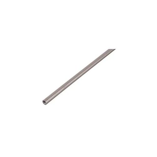 Alberts Rundrohr, Edelstahl, verschiedene Maße, Materialstärke 1 mm, Länge 1 m, 2 m