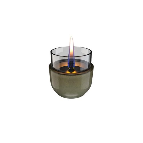 Tenderflame Violet 8 Green Reactive Porcelain