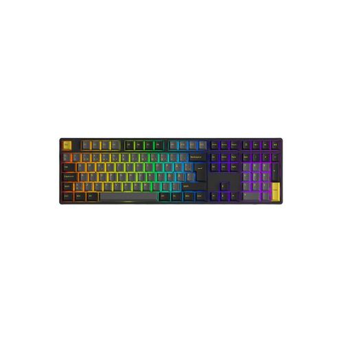 Akkogear 5108B Black/Gold - V3 Blue Pro Switch - Gaming Tastaturen - Universal - Schwarz