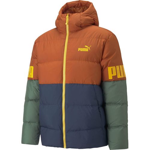 Puma Power Hooded Down Puf WARM CHESTNUT XXL