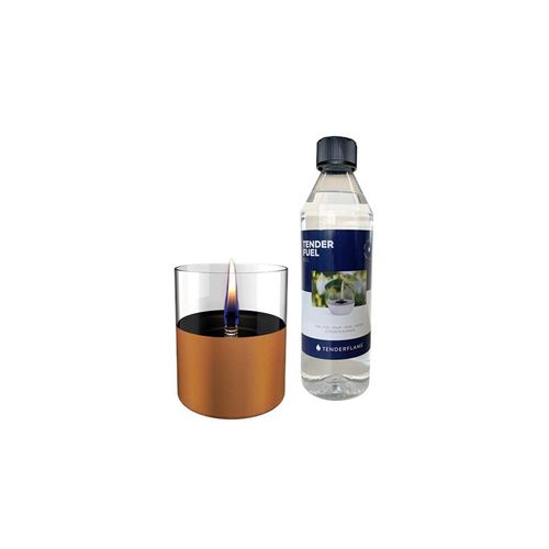Tenderflame Lilly 10 Copper + 0.5l Tenderfuel