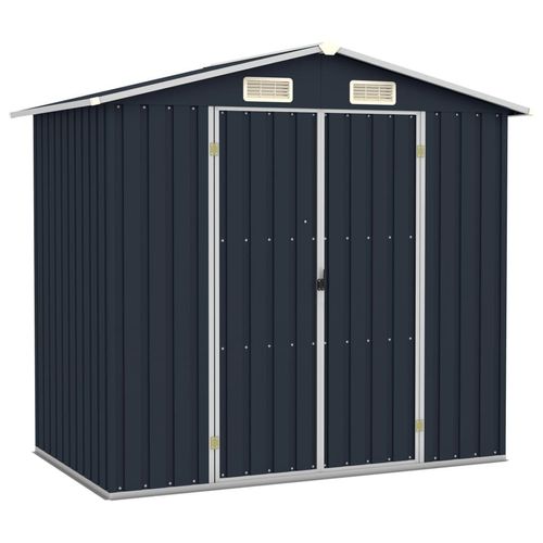 Gerätehaus 205X129X183 Cm Verzinkter Stahl | Farbe: Anthrazit