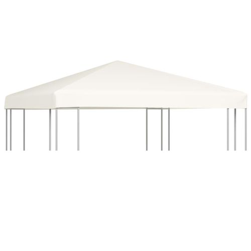 Pavillon-Ersatzdach 310 G/M² | Farbe: Weiß | Größe: 3 x 3 m