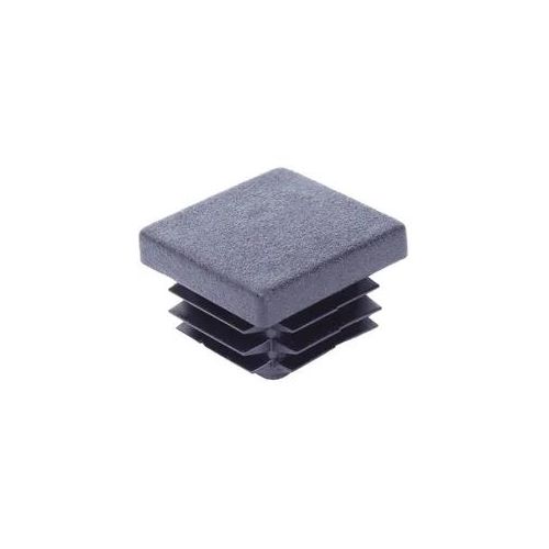 Alberts 4er Pfostenkappe Universalpfosten 30 x 30 mm schwarz Pfostenabdeckung