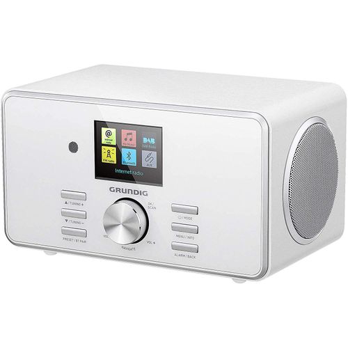 Grundig DTR 5000 2.0 - Persönlich - Digital - AM,DAB,DAB+,FM - 14 W - 6,1 cm (2.4 Zoll) - Weiß Grundig