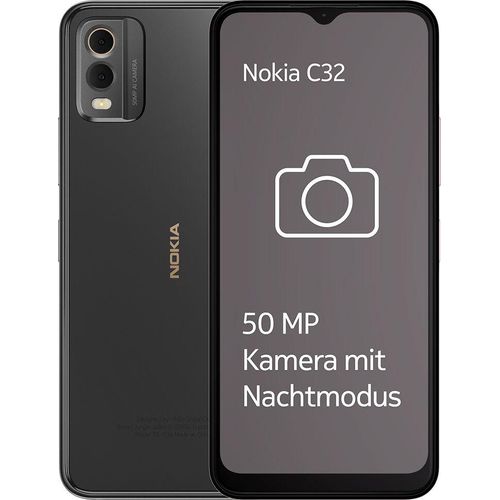 C32 3GB + 64GB Charcoal Smartphone