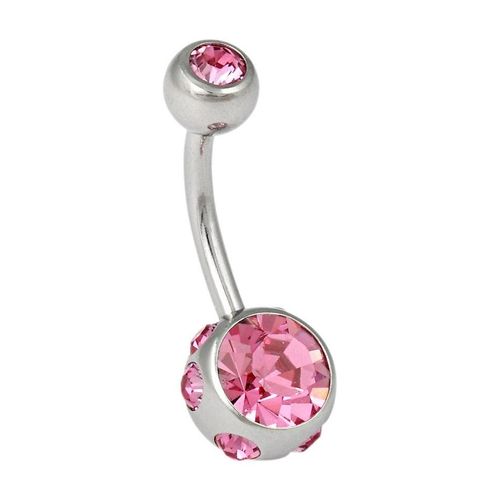 Firetti Bauchnabelpiercing »Schmuck Geschenk Piercing Körperschmuck«, mit Kristall