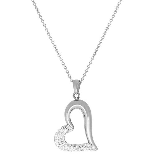 Firetti Herzkette »Halskette Schmuck Geschenk funkelndes Herz 