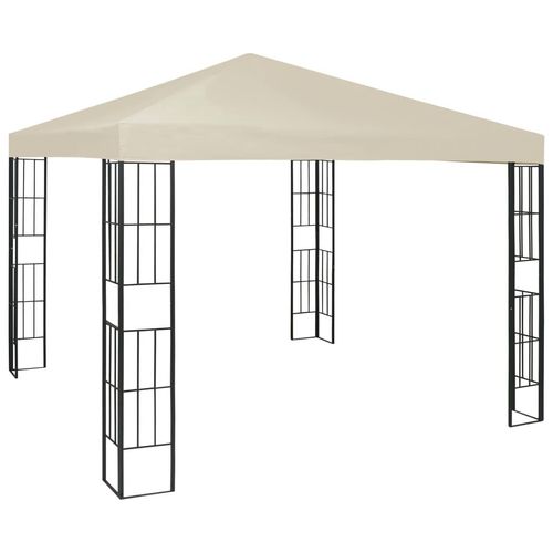 Pavillon | Farbe: Creme | Größe: 3 x 3 m