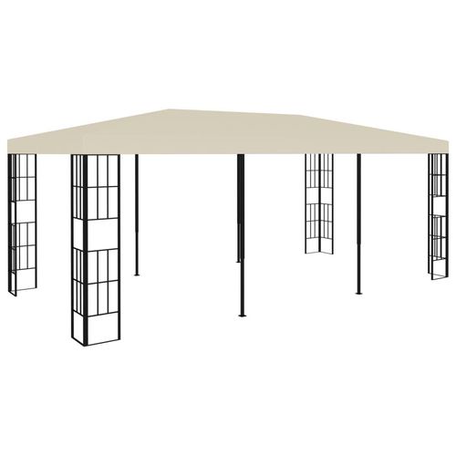 Pavillon | Farbe: Creme | Größe: 3 x 6 m