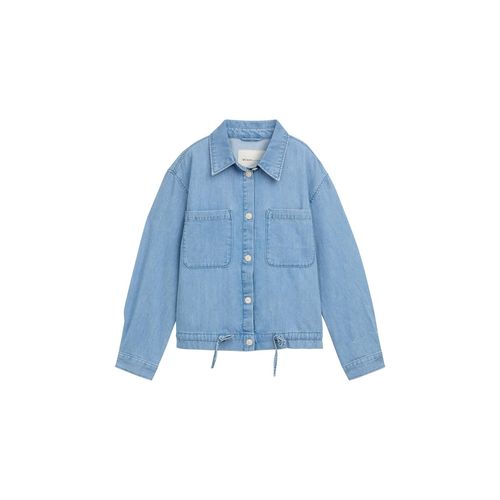 TOM TAILOR DENIM Damen Lightweight Jeansjacke, blau, Uni, Gr. XL