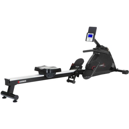 HAMMER Rudergerät Cobra XTR Plus II, innovativer Trainingscomputer, max. 130 kg