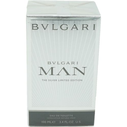 Bulgari Man Eau De Toilette Vapo Silver 100ml