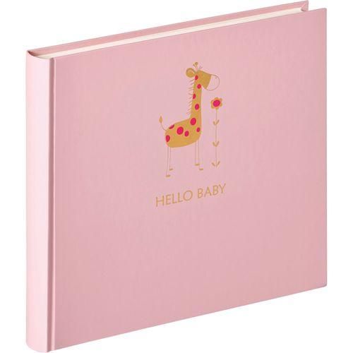Walther Baby Animal rosa 25x28 50 weiße Seiten / Giraffe UK148R