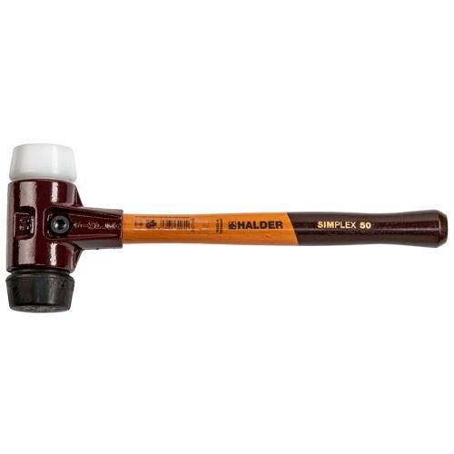 Halder SIMPLEX-Schonhammer 50 GUMMIK./SUPERPL. TE SIMPL