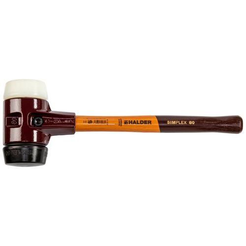 Halder SIMPLEX-Schonhammer 80 GUMMIK./NYLON TE SIMPLEX-