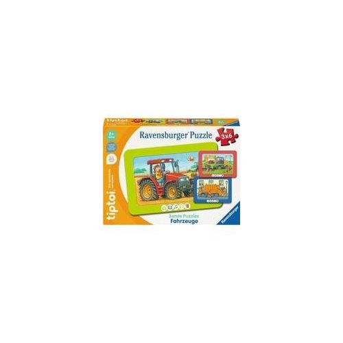 tiptoi 3 erste Puzzles: Fahrzeuge