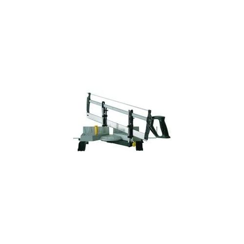 Gehrungslade Metall, 560mm, mit Gehrungssäge grau