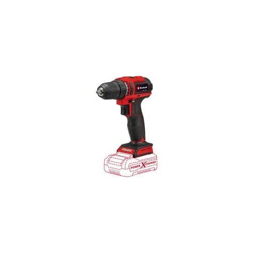 Akku-Bohrschrauber TE-CD 18/40 Li BL - Solo, 18Volt rot/schwarz, ohne Akku und Ladegerät