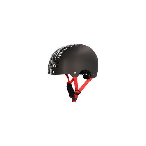 BMX Track, Helm schwarz/weiß, Größe L/XL