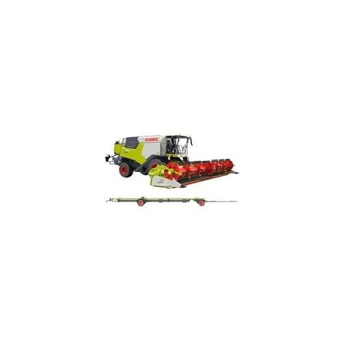 Claas Trion 720 Montana Convio 1080 und Transportwagen, Modellfahrzeug