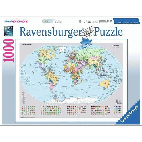 Politische Weltkarte Puzzle