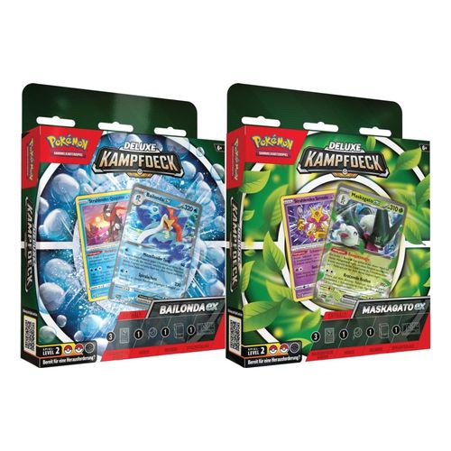 Pokémon Pokémon Deluxe Kampfdeck Bailonda-Ex oder Maskagato-Ex 1 Pack