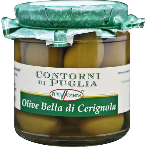 Sansibar Grüne Oliven "Bella di Cerignola" im Glas