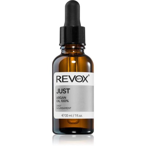 Revox B77 JUST Argan Oil 100% sérum-huile nourrissant visage et cou 30 ml