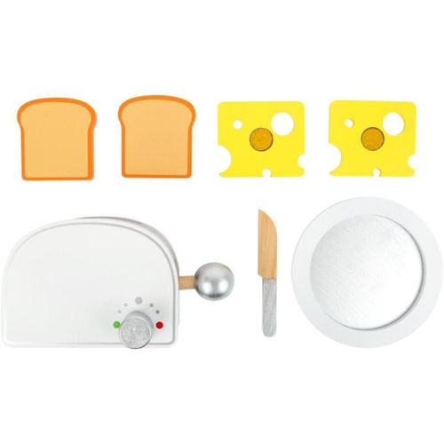 Small foot Wooden Toaster Breakfast set speeltjes van hout 3y+ 7 st