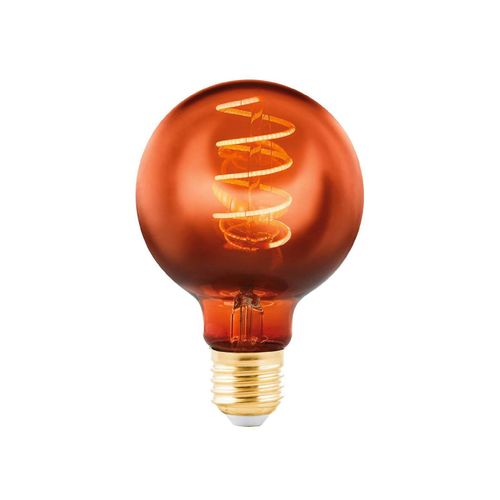 LED-Globe E27 G80 4W Filament 2.000K kupfer