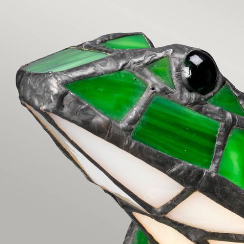 LED-Dekoleuchte Frog im Tiffany-Look