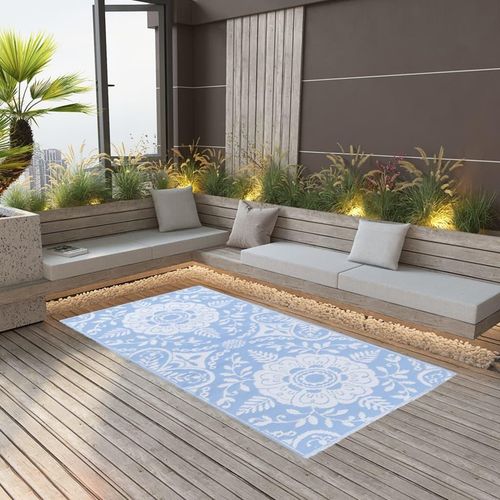 Outdoor-Teppich Arakil Pp Babyblau | Größe: 80 x 150 cm