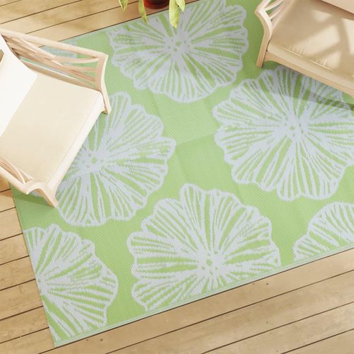 Outdoor-Teppich Arakil Grün Ø160 Cm Pp Hellgrün | Größe: 160 x 230 cm