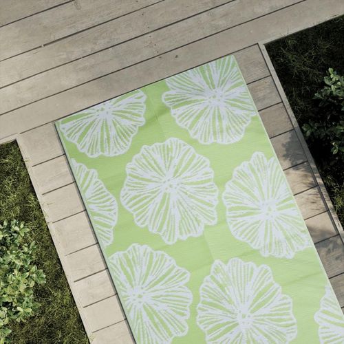 Outdoor-Teppich Arakil Grün Ø160 Cm Pp Hellgrün | Größe: 80 x 250 cm