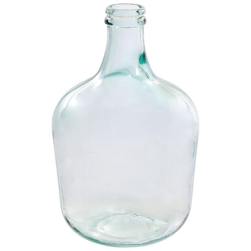 Ambia Home Vase , Olivgrün , Glas , 42 cm , zum Stellen, auch für frische Blumen geeignet , Dekoration, Vasen
