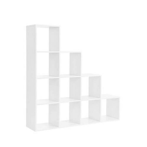 Boxxx Raumteiler , Weiß , Holzwerkstoff , 5 Fächer , 129.5x129.5x29 cm , Wohnzimmer, Raumteiler & Paravents, Raumteiler