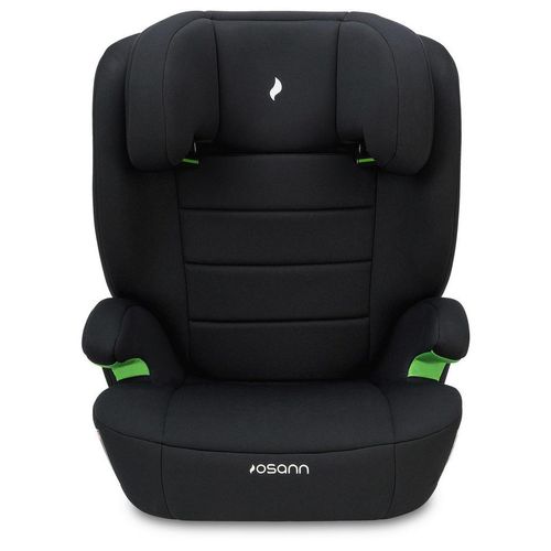 Osann Kinderautositz Musca Isofix ECE R 129 i-SIZE , Schwarz , Textil , Füllung: Polyester , 44x55x43 cm , abnehmbarer und waschbarer Bezug,