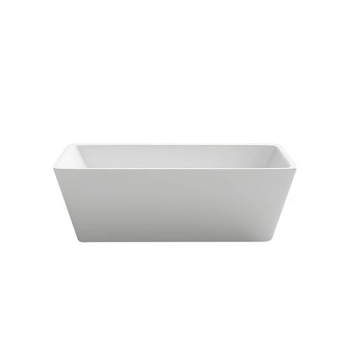 Badewanne WETZIKON II 170 x 80 cm weiß