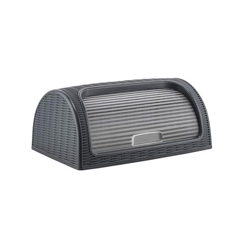 Michelino Brotkasten in Rattanoptik Anthrazit