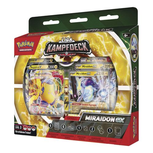 Pokémon Pokémon Sammelkarten Liga Kampfdeck Miraidon EX