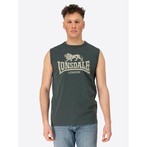Lonsdale Herren ärmelloses T-Shirt normale Passform CLOPTON