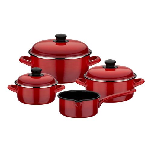 Kochtopf-Set Red Shadow 7-tlg.