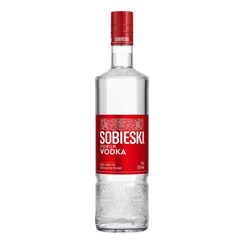 Sobieski Vodka 37,5 % vol 0,7 Liter - Inhalt: 6 Flaschen