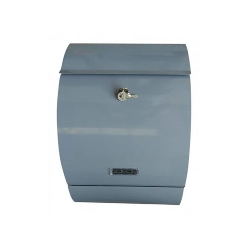 Briefkasten LETTERBOX anthrazit mit Zeitungsfach