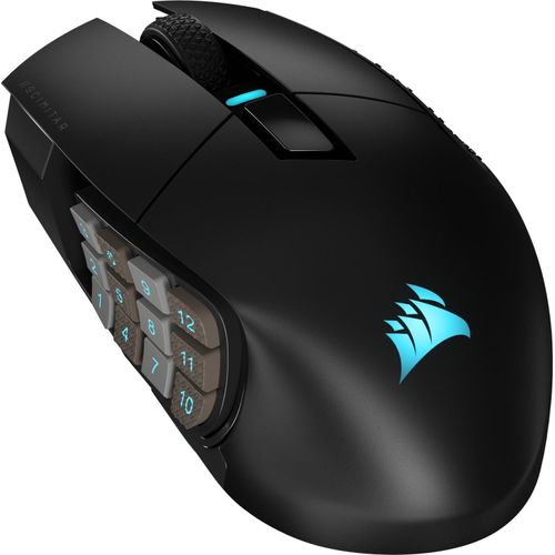 Corsair Scimitar Elite Wireless Gaming Maus USB/Bluetooth recertified new