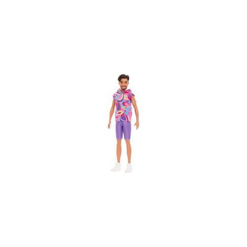 Barbie Fashionistas Ken-Puppe #227 brünette Modepuppe im Totally Hair Look