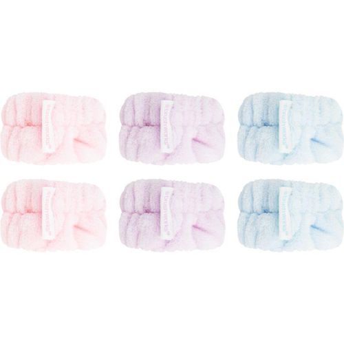 Brushworks Pastel Microfibre Wrist Wash Bands watervangende armbandjes 6 st