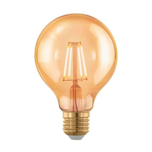 LED-Globe E27 G80 4W Filament 1.700K amber dimmbar